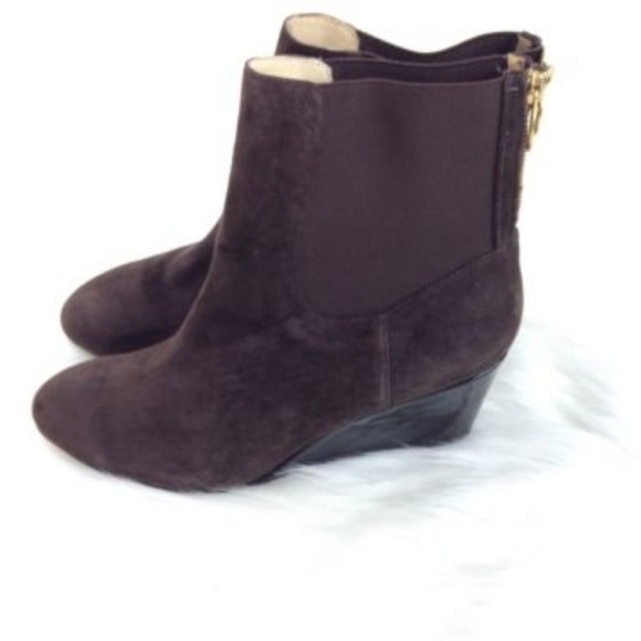 Taryn Rose Shoes - Taryn Rose Wedge Heel Booties Size 9